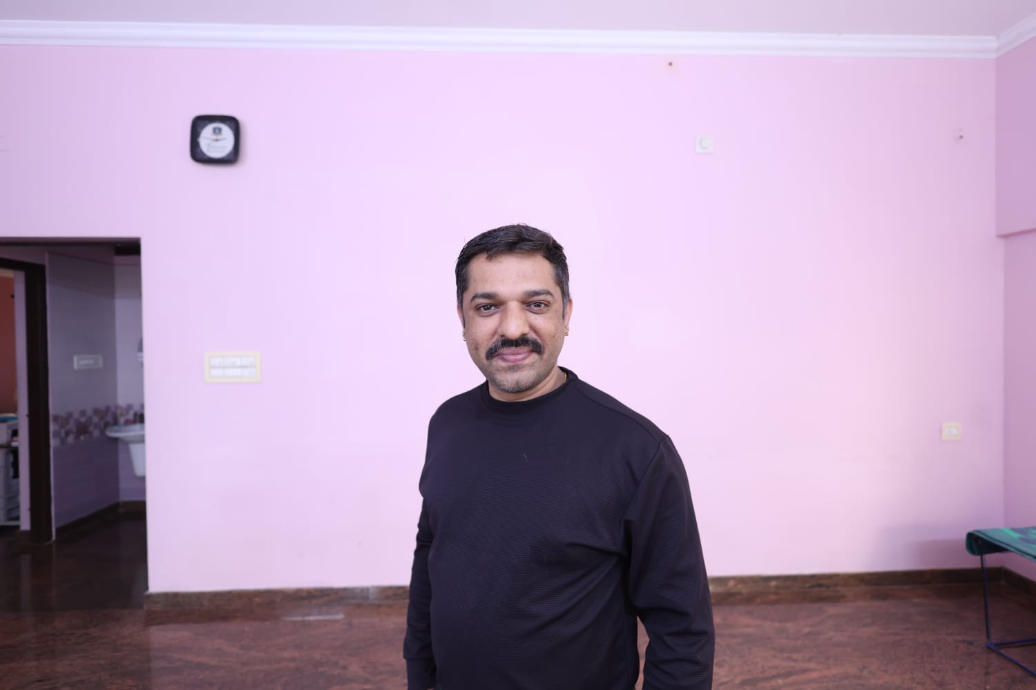 Portrait of Adithya Puthraya.
