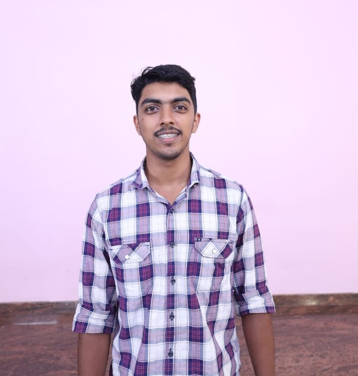Portrait of Navaneeth.