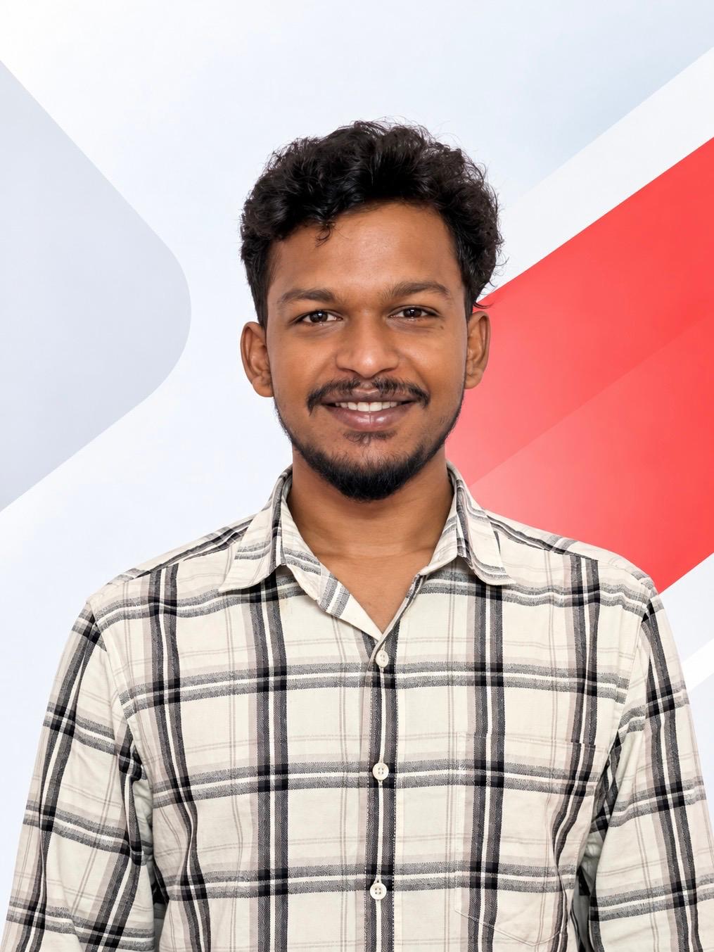 Portrait of Sujay.